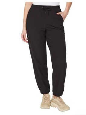Merrell Womens Fleece Lined Black Jogger Pants Medium